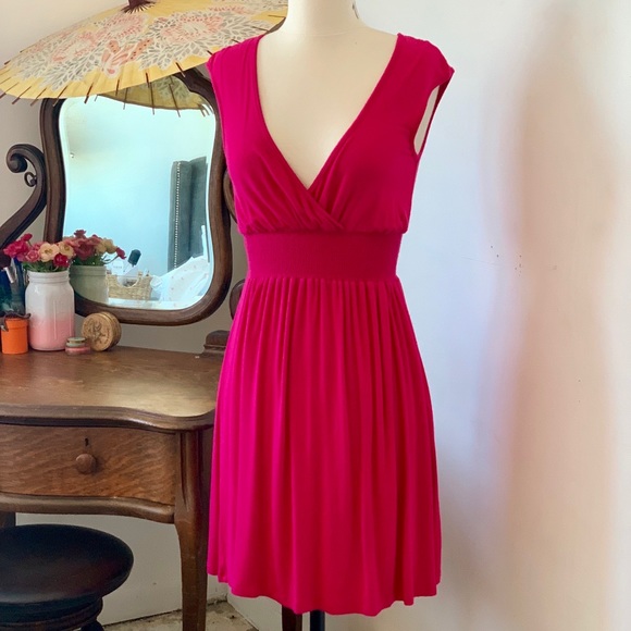 Spring in your step pink cotton dress - Picture 2 of 8